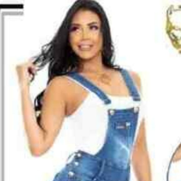 ❤️ Pitbull Authentic Colombian Butt Lifter Overall Jeans. - Picture 6 of 10